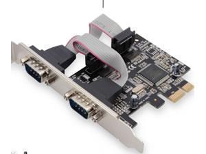 MicroConnect 2 Port Serial PCIe card