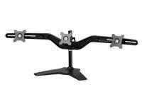 Novatech Triple Monitor Stand V2 - Height Adjustable - 15inch to 24inch