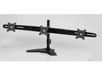 Novatech Triple Monitor Stand - 3x Monitor from 15inch - to24inch, 2x Monitor from 15inch to 32inch