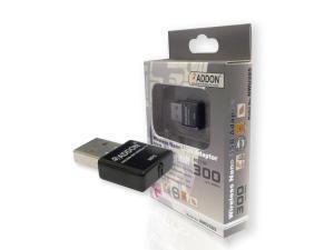 Addon 300Mbps Wireless-N USB Nano Adapter