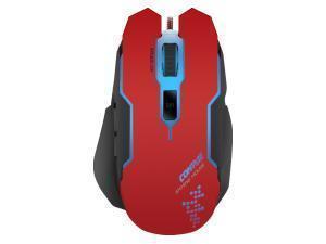 SPEEDLINK Contus Ergonomic 3200dpi Optical Illuminated Gaming Mouse, Black/Red