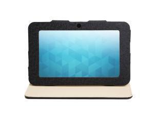 Novatech Foldable Leather Case Stand for nTab II 7inch Tablet - Black