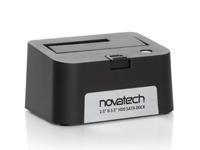 Novatech 2.5inch and 3.5inch SATA HDD/SSD Docking Station - USB 3.0 - Black
