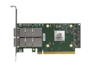 ConnectX-6 900-9X6AF-0058-ST1, HDR IB (200Gb/s) and 200GbE, dual-port QSFP56, PCIe4.0 x16, tall bracket small image