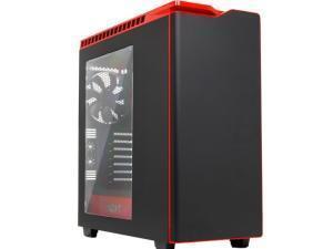 NZXT H440 Mid Tower case, Black/Red, Windowed