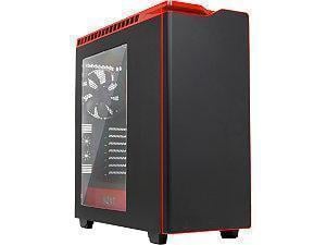 NZXT H440 Black plus Red Mid Tower Case
