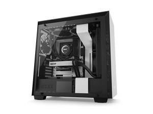 NZXT H700I Matte White and Black Mid Tower PC Case