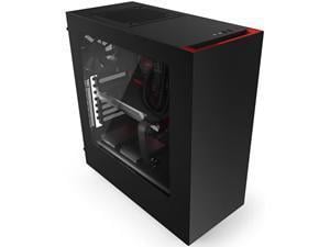 NZXT Source 340 Black plus Red Mid Tower Case
