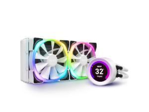 NZXT Kraken Z53 RGB All-In-One 240mm White LCD Water Cooler