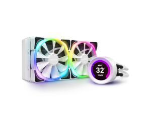 NZXT Kraken Z63 RGB All-In-One 280mm White LCD Water Cooler
