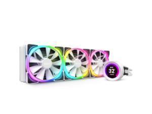 NZXT Kraken Z73 RGB All-In-One 360mm White LCD Water Cooler
