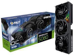 PALiT NVIDIA GeForce RTX 5080 GamingPro OC 16GB GDDR7 Graphics Card