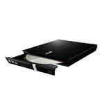 ASUS SDRW-08D2S-U 8x Black Slim External DVD Re-Writer USB Retail