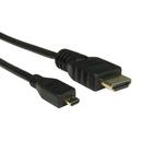 Cables Direct 1.5m HDMI A to Micro HDMI D Cable