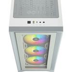 Corsair iCUE 4000X RGB White Tower Chassis