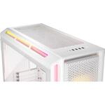 Corsair iCUE LINK 5000T LX RGB Mid-Tower High-Performance PC Case - White
