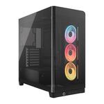 Corsair 4500X LX-R iCUE LINK Mid-Tower PC Case - Black