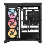 Corsair 4500X LX-R iCUE LINK Mid-Tower PC Case - Black