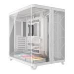 Corsair AIR 5400 RS-R ARGB Triple Chamber Mid-Tower PC Case - White