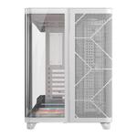 Corsair AIR 5400 RS-R ARGB Triple Chamber Mid-Tower PC Case - White