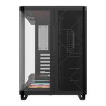 Corsair AIR 5400 LX-R RGB iCUE LINK Triple Chamber Mid-Tower PC Case - Black