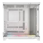 Corsair AIR 5400 LX-R RGB iCUE LINK Triple Chamber Mid-Tower PC Case - White