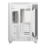 Corsair AIR 5400 LX-R RGB iCUE LINK Triple Chamber Mid-Tower PC Case - White