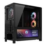 Corsair FRAME 4000D LCD RS ARGB Mid-Tower PC Case - Black