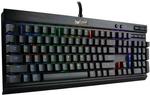 CORSAIR K70 RGB MK.2 Mechanical Gaming Keyboard, Backlit RGB LED, Cherry MX Silent
