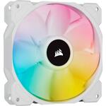 Corsair iCUE SP120 RGB Elite 120mm Performance White RGB LED Fan 3 Pack with Lighting Node CORE