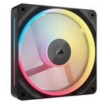 Corsair iCUE LINK LX140-R RGB 140mm PWM Reverse Fan Expansion - Black