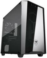Cougar MG120-G Black Tempered Glass Tower Chassis