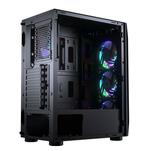 Cougar MX410-G RGB Black Tempered Glass Tower Chassis