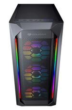 Cougar MX410 Mesh-G RGB Black Tempered Glass Tower Chassis