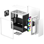 DeepCool CK560 White ARGB Tempered Glass Tower Chassis