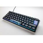 Ducky One 3 Classic Mini Mechanical USB Keyboard in Galaxy Black, 60%, RGB, UK Layout, Cherry MX Red Switches
