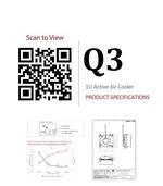 Dynatron Q3 1U CPU Cooler for LGA1700 125W