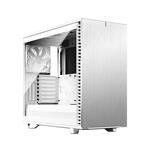 Fractal Design Define 7 Clear Tempered Glass White Tower Chassis - Mid Tower
