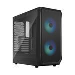 Fractal Design Focus 2 Black RGB Tempered Glass Tower Chassis