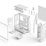 Fractal Design Meshify 3 Ambience Pro RGB White Tower Chassis