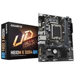 GIGABYTE H610M K DDR4 Intel H610 Chipset Socket 1700 Micro ATX Motherboard