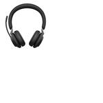 Jabra Evolve2 65 Wireless Over-the-head Stereo Headset - Black - Binaural