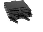 Icy Dock 4 Bay 2.5inch SAS/SATA HDD Andamp; SSD Hot Swap Backplane Cage for 5.25inch Bay