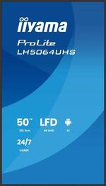 iiyama LH5064UHS-B1AG 50inch IPS LCD 25% Haze, 4K UHD