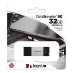 Kingston DataTraveler 80 32GB USB 3.2 Gen 1 Flash Drive