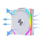 Lian Li UNI FAN SL WIRELESS 120mm Reverse Flow Triple Pack - White