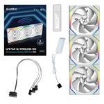 Lian Li UNI FAN SL WIRELESS 120mm Triple Pack - White