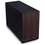 Lian Li A3 mATX Micro Form Factor Case - Wood Black