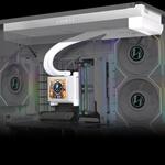 Lian Li HydroShift LCD 360 FANLESS AIO CPU Cooler 360mm - White