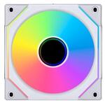 Lian Li UNI SL120 INF Addressable RGB Black 120mm Single Fan - White